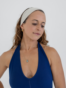 Flow Headband, Ribbed Oatmeal