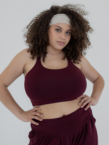 Flow Headband, Ribbed Oatmeal