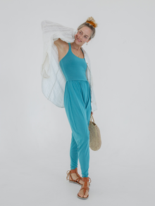 Flow Scrunchie, Ribbed Marigold