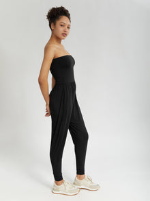 Strapless Bōdhi Jumper, Midnight Black