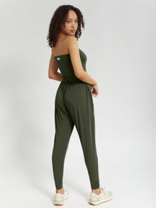 Strapless Bōdhi Jumper, Moss Green