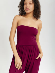 Strapless Bōdhi Jumper, Berry