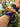 The Flow Scrunchie, Ribbed Indigo